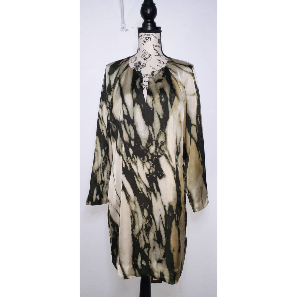 Rachel by Rachel Roy Marble L/S Dress XL
